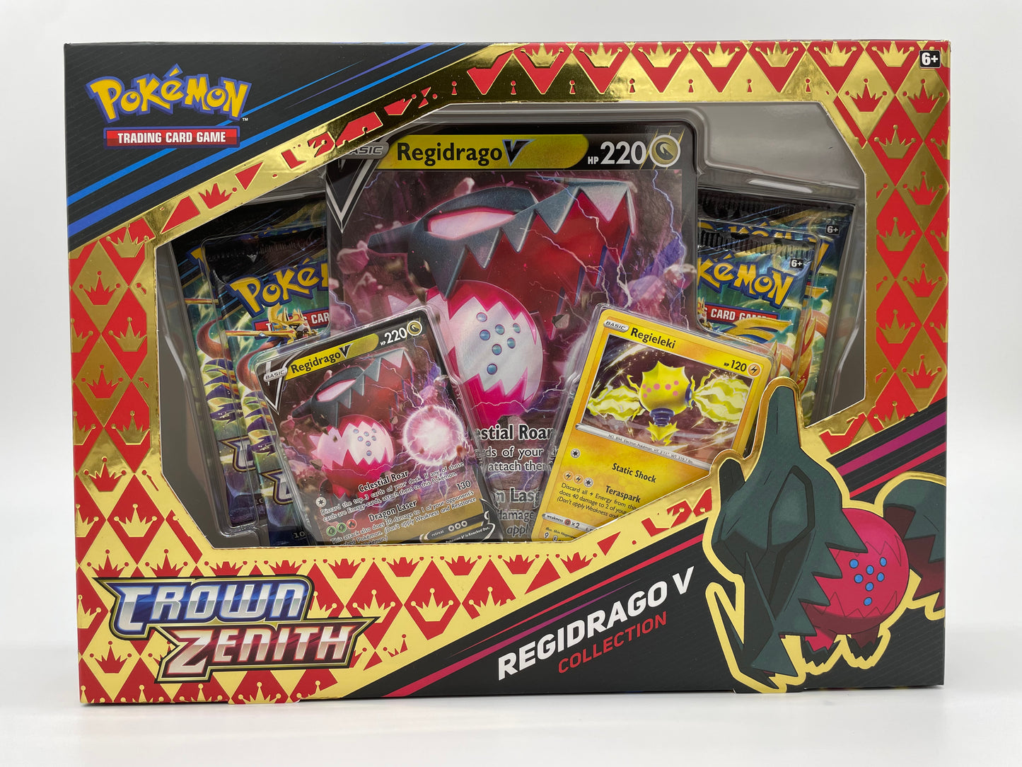 Pokémon TCG: Crown Zenith Regidrago V-Box ENG