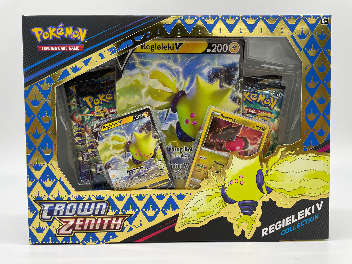 Pokémon TCG: Crown Zenith Regieleki V-Box ENG
