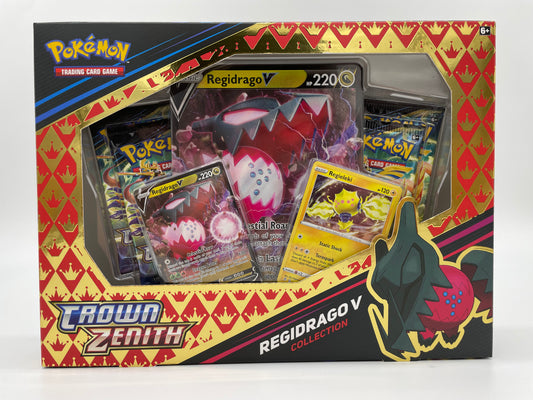 Pokémon TCG: Crown Zenith Regidrago V-Box ENG
