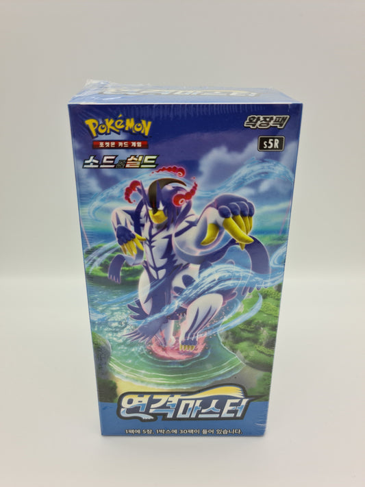 Pokémon TCG: Rapid Strike Master Display KOR